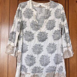 Dosa Indian Block print cotton tunic